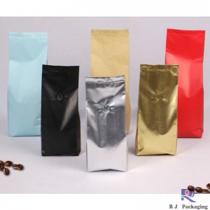 ストックフォト-コーヒー豆スナック食品のためのストックとカスタム積層バッグ