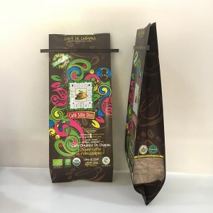 弁が付いている紙袋を包む注文の印刷のヒートシールのクラフト紙のコーヒー豆