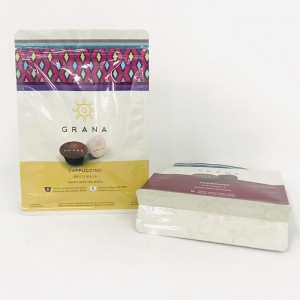 熱い販売8サイドシールカスタマイズされたデザインロゴ印刷食品チョコレート包装袋
