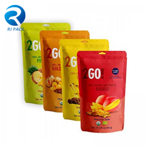 カスタム印刷ラミネート材料は果物のためのポーチを立ち上げます