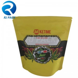 大麻のための子供に耐性のあるマイラーバッグ